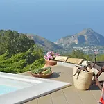 Villa Vista Mare Con Piscina Privata A Cefalù